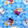 Frozen Olaf and Sisters Frames Blue Fleece