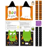 Halloween Trick of Treat Tote Bags Panel