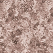 Paint Splash Soft Brown Cotton Quilt Back