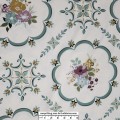 108" Quilt Back Renew Floral Aqua