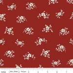 Barn Red Perennial 108 Cotton Quilt Back