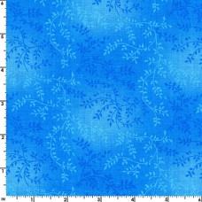 Chantille Light Steel Blue Cotton Quilt Back