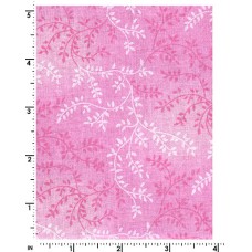 Chantille Light Pink Cotton Quilt Back