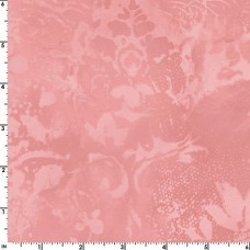 2/3 yard piece Pink Vintage Damask Cotton Quilt Back