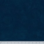 Radiance Navy Cotton Quilt Back