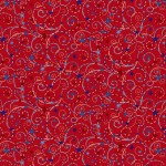 Star Spangled Red 108 Wide Cotton