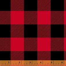 1 1/2 yard piece Buffalo Plaid Cotton Quilt Back