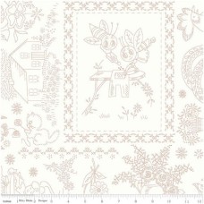 Granny Chic Vintage Cotton Quilt Back