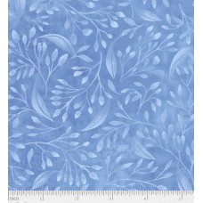Alessia Aqua Cotton Quilt Back