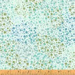Splatter Dots Mint 108 Wide Cotton